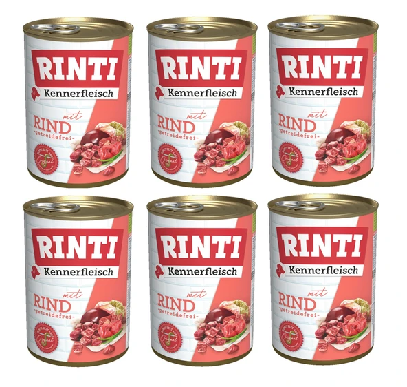 Rinti Dana Etli Gurme Köpek Konservesi 400 Gr. X 6 Adet ürün görseli 1