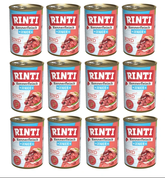 Rinti Dana Etli Gurme Yavru Köpek Konservesi 400 Gr. X 12 Adet ürün görseli 1