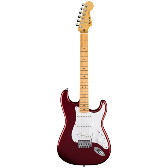 Fender 0266220571 Standard Stratocaster Elektro Gitar (Candy Cola) | Akçaağaç Klavye Canlı Kırmızı Renk ve Klasik Strat Sesi ürün görseli 1