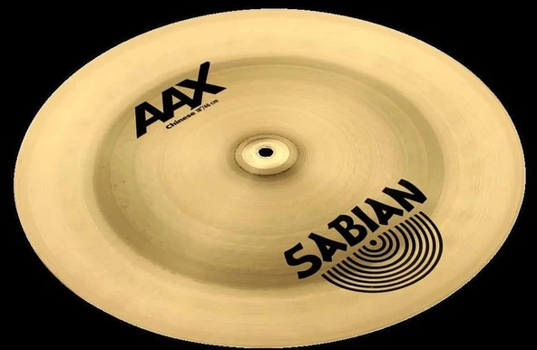 Sabian 21816X AAX Chinese Zil (18 İnç) | Modern Çin Zili - Karanlık ve Keskin - Agresif ürün görseli 1