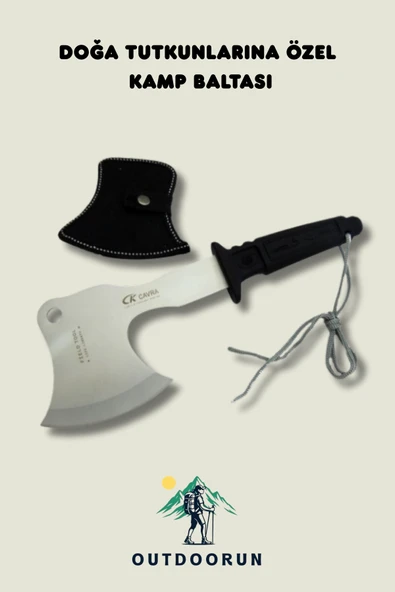 Doğa Tutkunlarına Özel Kamp Baltası - 30 cm ürün görseli 1