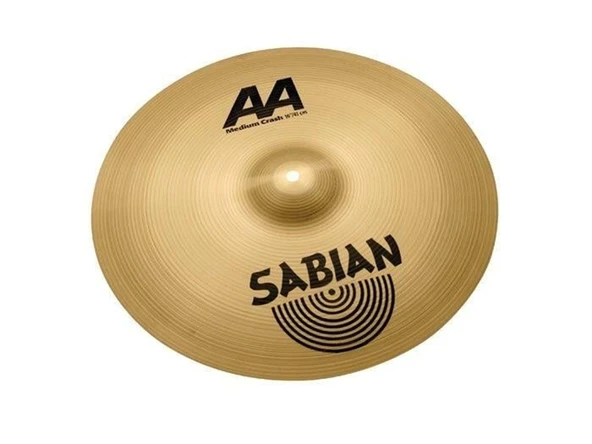 Sabian 21608B AA Medium Crash Zil (16 İnç) | En Popüler Model - Çok Yönlü - Klasik Ton ürün görseli 1