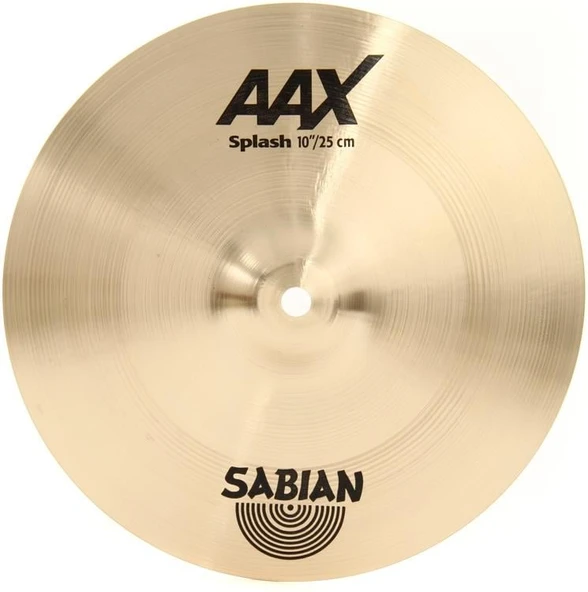 Sabian 21005X AAX Splash Zil (10 İnç) | Modern Ton - Hızlı ve Parlak - Cam Gibi ürün görseli 1