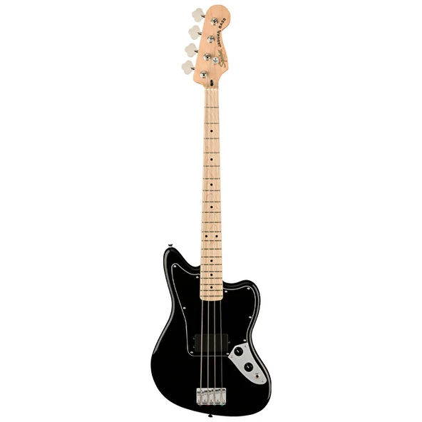 Squier 0378503506 Affinity Jaguar Bass H Gitar (siyah - Akçaağaç Klavye) | Başlangıç Ve Orta Seviye Tek Humbucker 32" Orta Skala Tasarımı ürün görseli 1