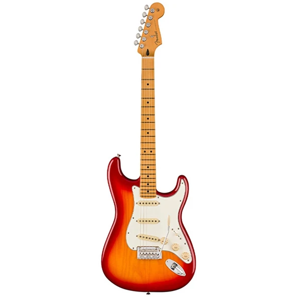 Fender 0140512531 Player Iı Stratocaster Chambered Ash Elektro Gitar (aged Cherry Burst) | Akçaağaç Klavye Hafifletilmiş Dişbudak Gövde Ve Sıcak Rezonans ürün görseli 1