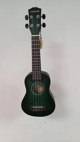 Cremonia AU-HO1A-21BL Soprano Ukulele | 21 İnç Mat Mavi ürün görseli 1