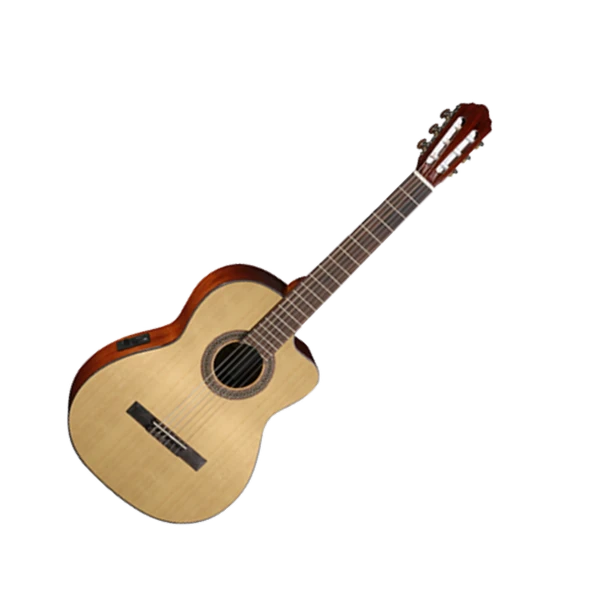 Cort AC120CEOP Elektro Klasik Gitar | Cutaway Gövde - Open Pore ürün görseli 1