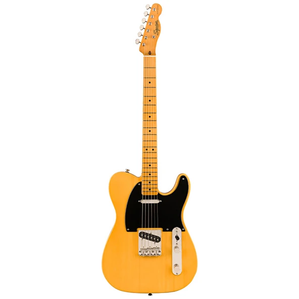 Squier 0374030550 Classic Vibe '50s Telecaster Elektro Gitar (Butterscotch Blonde) | Çam Gövde Akçaağaç Klavye ve Efsanevi '52 Telecaster Havası ürün görseli 1