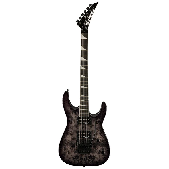 Jackson 2918824585 JS Series Dinky Arch Top JS32 DKAP Elektro Gitar (Transparent Black) | Amaranth Klavye, Çift Humbucker Manyetik ve Floyd Rose Tremolo ürün görseli 1