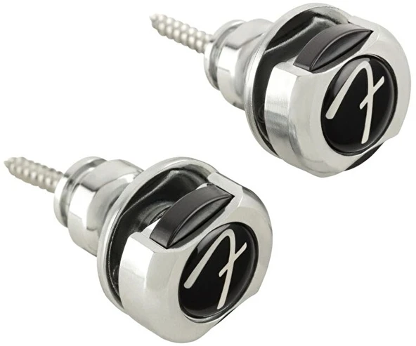 Fender 0990818600 Infinity Askı Kilidi (Krom) | Standart Krom Kaplama Tüm Askı ve Gitarlara Uyumlu ürün görseli 1
