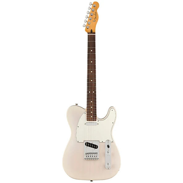 Fender 0140550501 Player II Telecaster Chambered Ash Elektro Gitar (White Blonde) | Gülağacı Klavye Yarı Saydam Beyaz ve Dişbudak Gövdenin Doğal Rezonansı ürün görseli 1