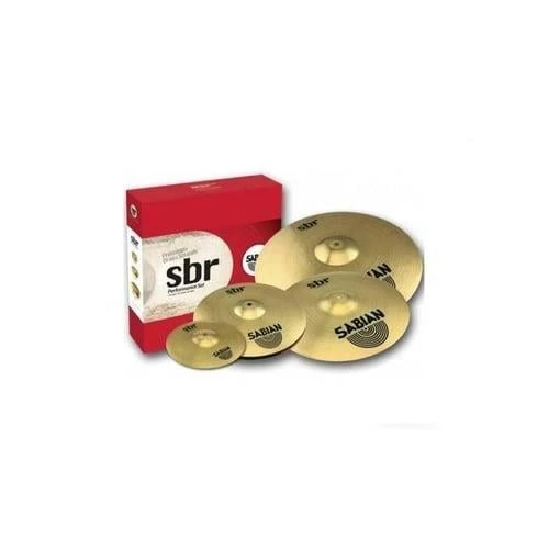 Sabian SBR5003G SBR Promosyon Zil Seti (10-14-16) | Pirinç Alaşım - Başlangıç Seti - Ekstra Splash ürün görseli 1