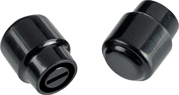 Fender 0994936000 Telecaster Barrel Switch Ucu (Siyah - 2'li) | Telecaster İçin "Fıçı" Tipi Siyah Seçici Anahtar Başlığı ürün görseli 1