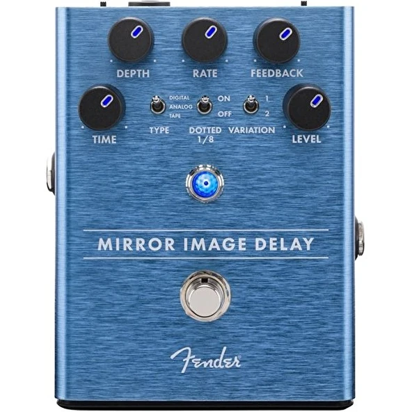 Fender 0234535000 Mirror Image Delay Pedalı | Digital, Analog ve Tape Delay Modları ile Geniş Yankı Seçenekleri ürün görseli 1