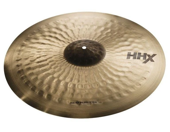 Sabian 12172XN HHX Raw Bell Dry Ride Zil (21 İnç) | İşlenmemiş Göbek - Net Ping - Karanlık Karakter ürün görseli 1