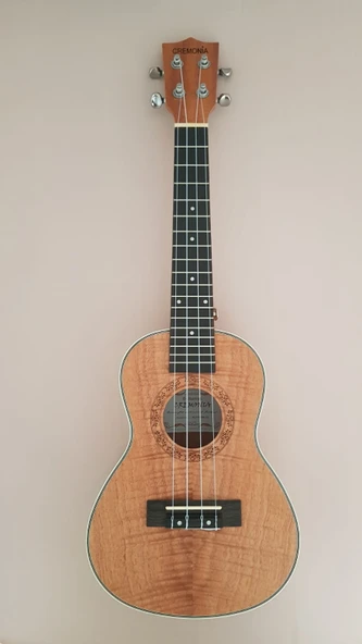Cremonia AU77LAB-21 Soprano Ukulele | 21 İnç Sapelli Kasa ürün görseli 1