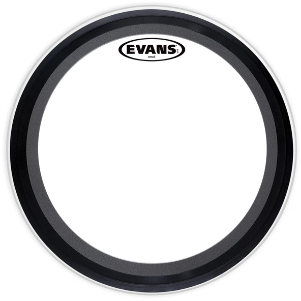 Evans BD22EMADCW EMAD Coated Bas Davul Derisi (22 inç - Tek Kat - 10 Mil) ürün görseli 1