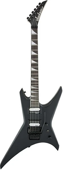 Jackson 2910136568 JS Warrior JS32 Elektro Gitar (Satin Black) | Ekstrem Warrior Kasa Mat Siyah ve Floyd Rose Tremolo ürün görseli 1