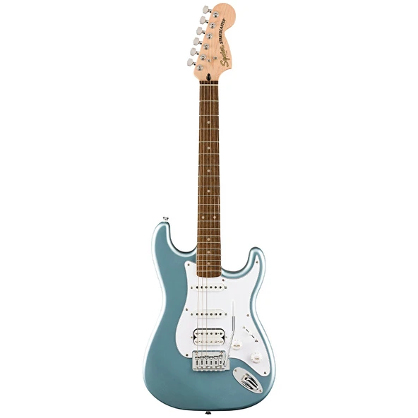 Squier 0378180583 Affinity Stratocaster Junior HSS Gitar (Ice Blue Metallic) | Kısa Skala Buz Mavisi Renk ve Başlangıç İçin İdeal ürün görseli 1
