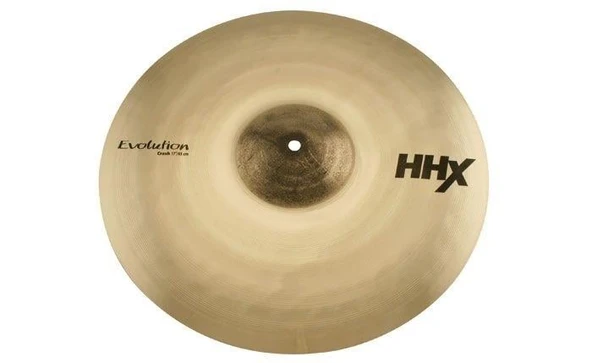 Sabian 11706XEB HHX Evolution Crash Zil (17 İnç) | Dave Weckl Serisi - Parlak ve Karanlık - Hızlı ürün görseli 1