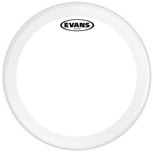 Evans BD20GB2 EQ2 Clear Bas Davul Derisi (20 inç - Çift Kat - 16 Mil) ürün görseli 1