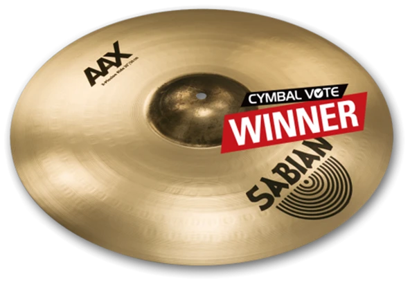 Sabian 2201287XB AAX X-Plosion Ride Zil (20 İnç) | Crashlenebilir Ride - Modern Ton - Dengeli ürün görseli 1