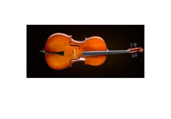 Valencia CE400G34 Çello 3/4 German Style | 9-12 Yaş - Kutu ve Yay Dahil - Kaliteli ürün görseli 1