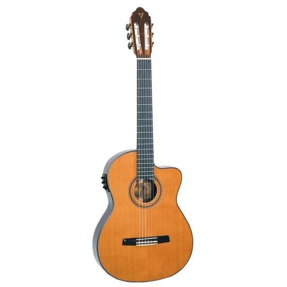 Valencia CCG1 Klasik Gitar İnce Kasa (Thin Body) | 4/4 Boy - Rahat Tutuş - Sahne İçin ürün görseli 1