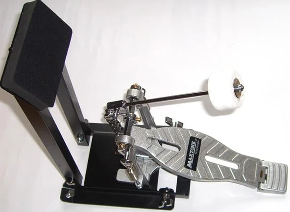 Maxtone BD97 Bass Davul (Kick) Çalışma Pedi (Başlangıç/Orta Seviye) | Sessiz Prova İmkanı, Gerçekçi Vuruş Hissiyatı ve Sağlam Katlanabilir Metal Şasi ürün görseli 1