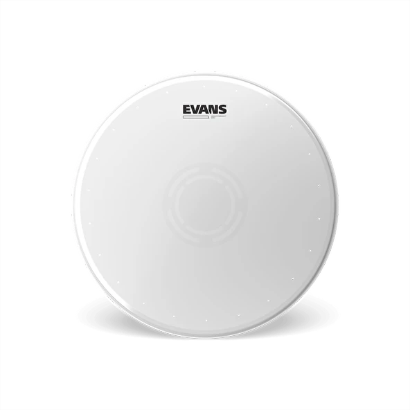 Evans B14HWD Heavyweight Coated Trampet Derisi (14 inç - Dotlu - Beyaz) ürün görseli 1