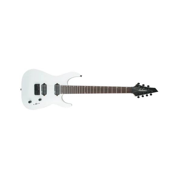 Jackson 2910113576 JS Series Dinky Arch Top JS32-7 DKA HT 7 Telli Elektro Gitar (Snow White) | Egzotik Klavye, 26.5 İnç Skala ve Sabit Köprü ürün görseli 1