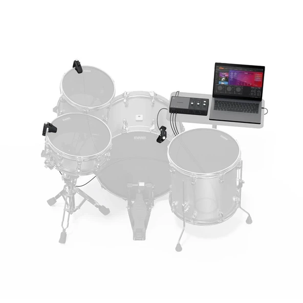 Evans EHSP-1-BUNDLE Sensory Percussion Ses Sistemi - Resim 4
