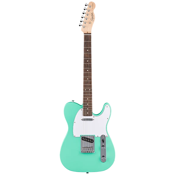 Squier 0379670549 Debut Telecaster Elektro Gitar (Sea Foam Green) | Pastel Yeşil Renk Dayanıklı Donanım ve Net Tonlar ürün görseli 1
