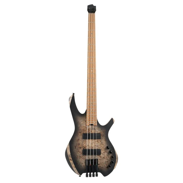 Cort SPACE4SDB Headless 4 Telli Bas Gitar - Star Dust Black (Profesyonel) | Başsız (Headless) Kompakt Tasarım, Ergonomik Gövde, Bartolini MK-1 Manyetikler ve Modern Tonlar ürün görseli 1