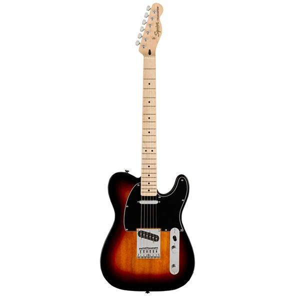 Squier 0378203500 Affinity Telecaster Elektro Gitar (3-Color Sunburst) | Akçaağaç Klavye Klasik Sunburst ve Telecaster Twang Tonu ürün görseli 1