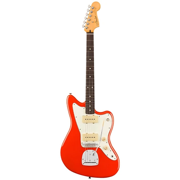 Fender 0140590558 Player Iı Jazzmaster Elektro Gitar (coral Red - Gülağacı Klavye) | Modern Profesyonel Seri Mercan Kırmızısı Ve Klasik Jazzmaster Devresi ürün görseli 1