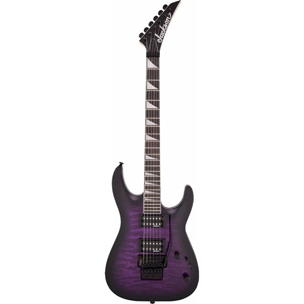 Jackson 2918809592 Js Series Dinky Arch Top Js32Q Dka Ht Elektro Gitar (transparent Purple Burst - Amaranth Klavye) | Js Serisi Sabit Köprü (hardtail) Ve Kapitone Akçaağaç Üst Kapak ürün görseli 1