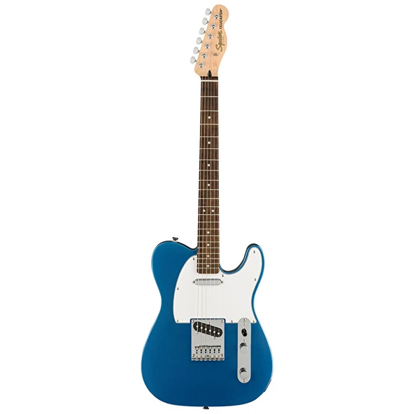 Squier 0378200502 Affinity Telecaster Elektro Gitar (Lake Placid Blue) | Laurel Klavye Mavi Gövde ve Modern C Sap Profili ürün görseli 1