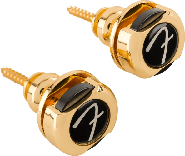Fender 0990818649 Infinity Askı Kilidi (Altın) | Şık ve Güvenli Tasarım Altın Kaplama Askı Kilidi Seti ürün görseli 1