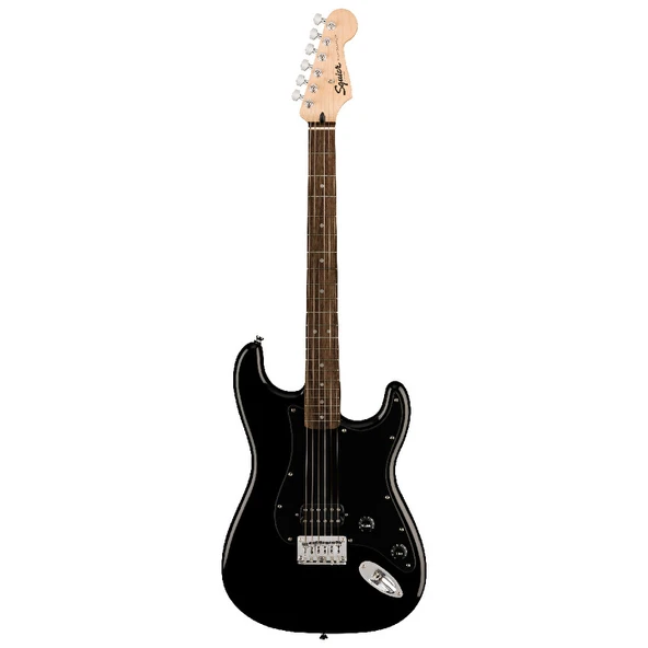 Squier 0373301506 Sonic Stratocaster Hardtail H Gitar (Siyah) | Tek Humbucker Sabit Köprü ve Siyah Pickguard ile Rock Makinesi ürün görseli 1