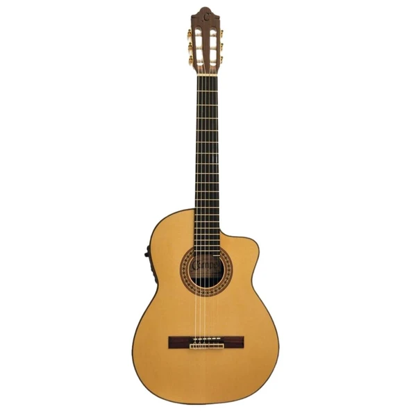 Camps CUT-900S PRO-BLEND Elektro Klasik Gitar | Masif Ladin Kapak ürün görseli 1