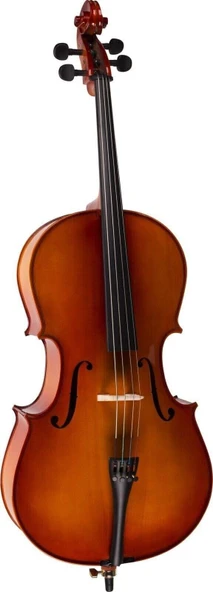 Valencia CE400MF44 Çello 4/4 French Style (Mat) | İleri Seviye - El Yapımı Hissi - Set ürün görseli 1