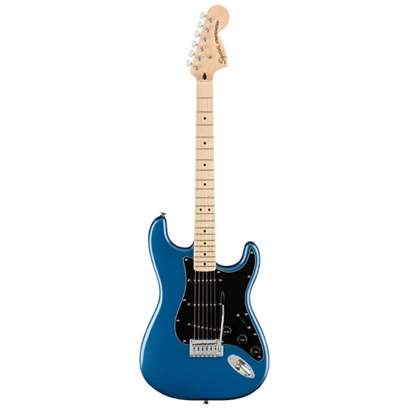Squier 0378003502 Affinity Stratocaster Elektro Gitar (Lake Placid Blue) | Akçaağaç Klavye Mavi Renk ve İnce C Sap Profili ürün görseli 1