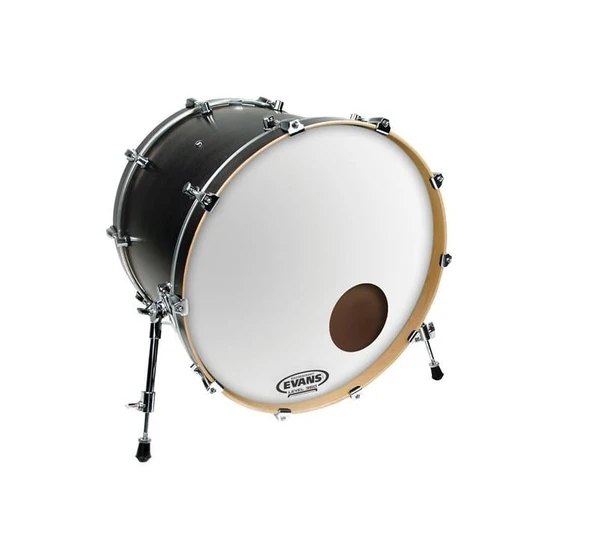 Evans BD22RGCW Resonant Coated 22 İnç Bas Davul Rezonans Derisi - Beyaz (Profesyonel) | Beyaz Kaplama Yüzey, Dengeli Harmonik Kontrolü ve Klasik Görünüm ürün görseli 1