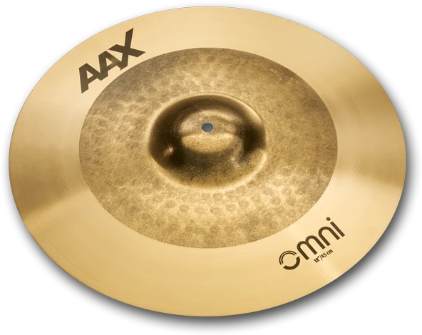 Sabian 218OMX AAX Omni Zil (18 İnç) | Jojo Mayer Tasarımı - Hibrit Kullanım - Benzersiz ürün görseli 1