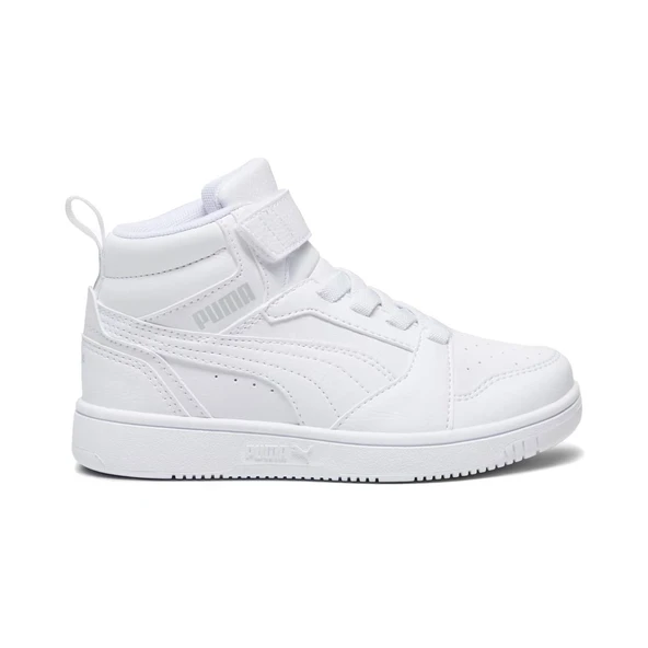 Puma 393832 Rebound V6 Mid AC+ PS Spor Ayakkabı Beyaz ürün görseli 1