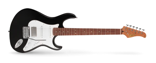 Cort G260CS BK Elektro Gitar | Duncan Design Manyetikler - Siyah ürün görseli 1