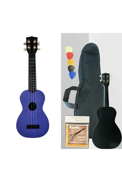Hawiian XU21-1-PP Soprano Ukulele (Mor) | Derin Mor Tonları Akıcı Klavye Geçişleri Ritim ve Akor İçin Kusursuz Ses ürün görseli 1