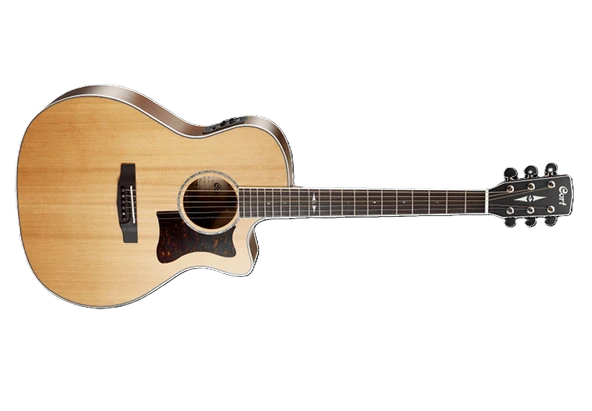 Cort Ga5F-Bwns Elektro Akustik Gitar Naturel | Grand Audıtorıum Kasa Doğal Saten İspanyol ürün görseli 1