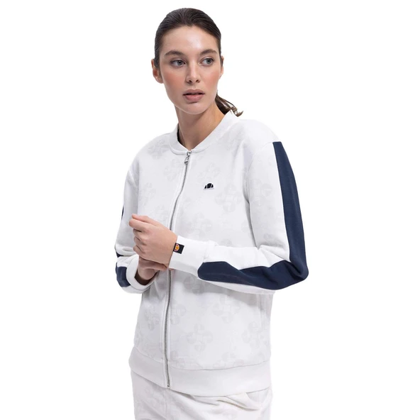 Ellesse Ef375 Sweatshirt Beyaz - Resim 2